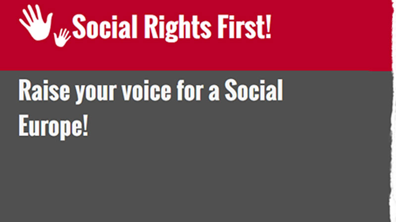SOCIAL RIGHTS FIRST!