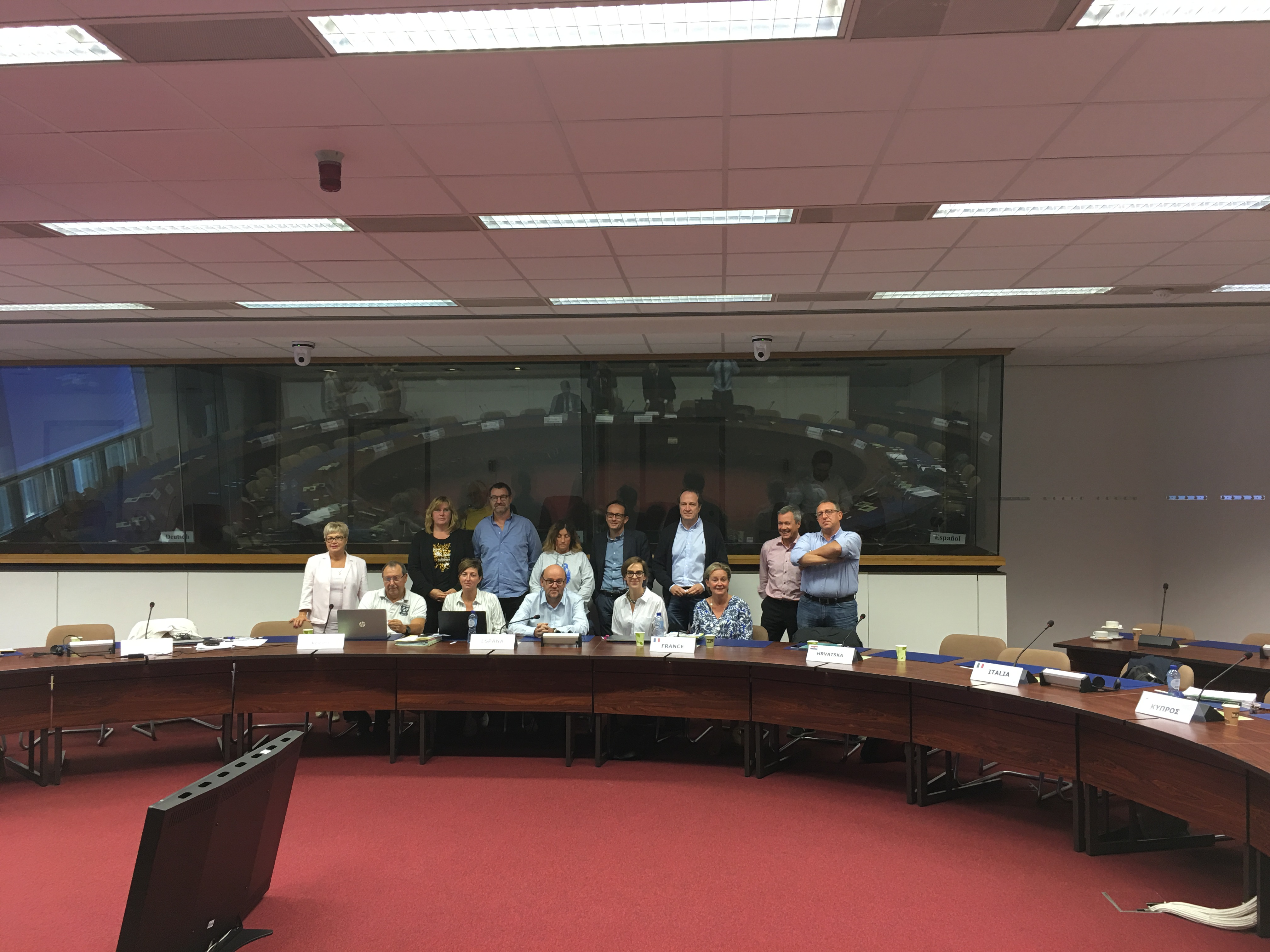 Trade Unions ArcellorMittal meet EC