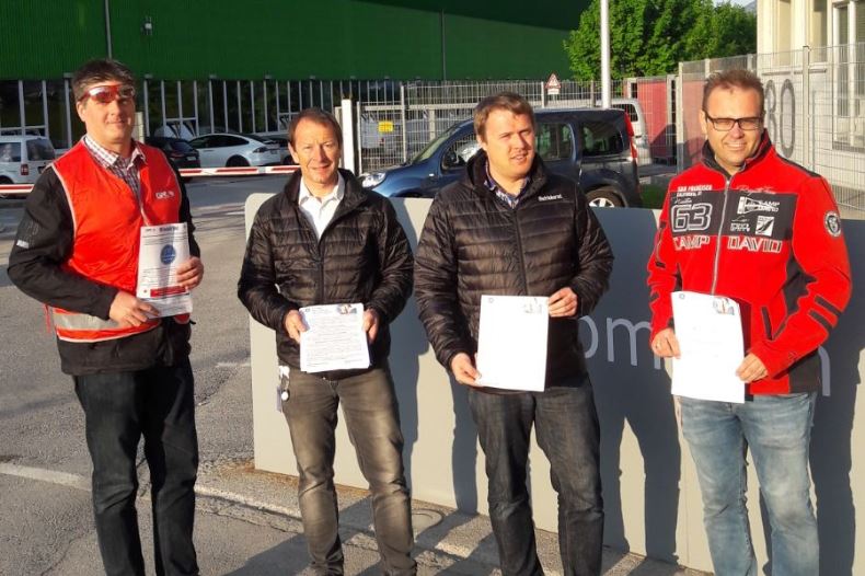 Flyer Distribution in Jenbach, Austria