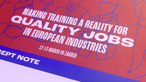 Trade unionists join forces to make training a reality in European industry