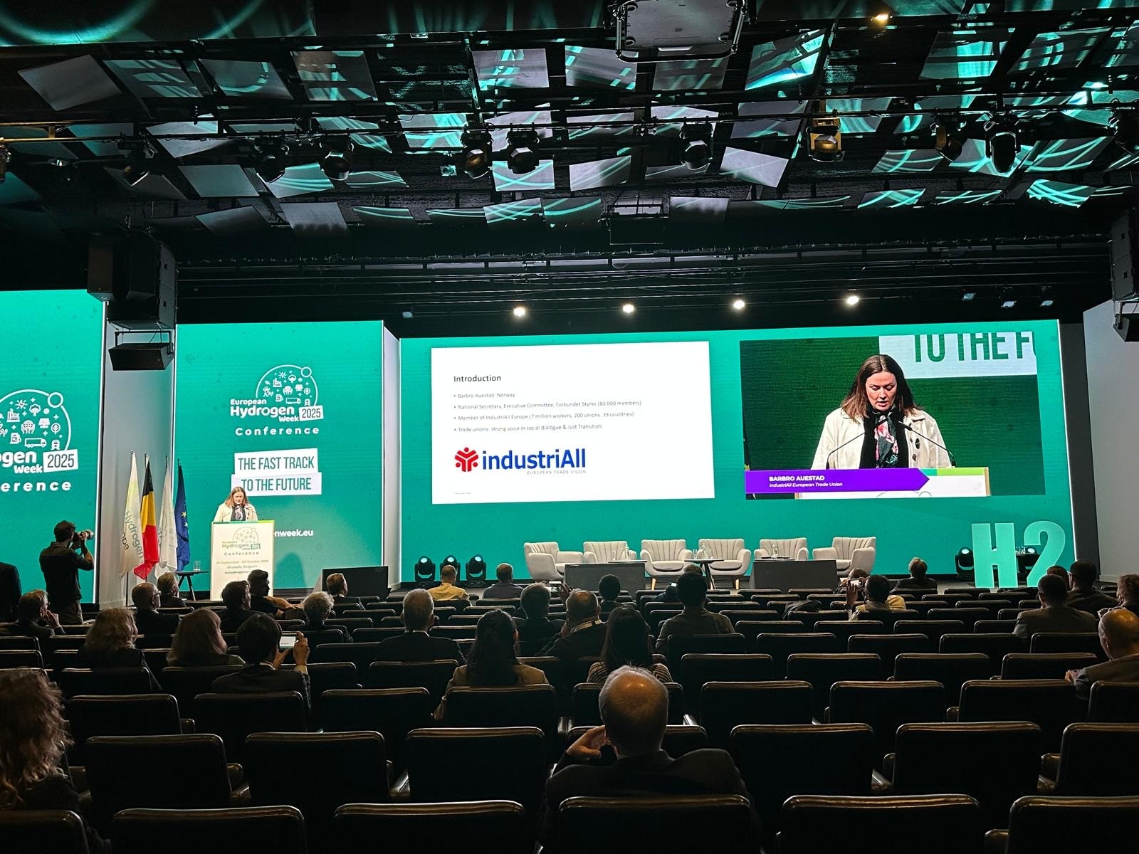 IndustriAll Europe emphasises the vital role of a socially responsible transition at European Hydrogen Week